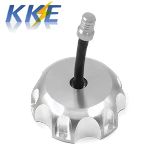 Gas Fuel Tank Cap Cover Fit Honda XR 70R 80R 100R 200R 250X 400R 450RX Silver - Picture 1 of 6