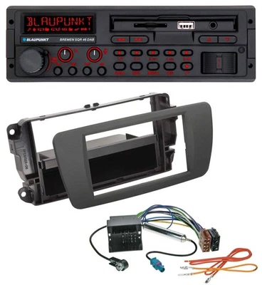 Blaupunkt SD MP3 USB Bluetooth DAB Autoradio für Seat Ibiza (ab 12) - tuam grey - Bild 1 von 4
