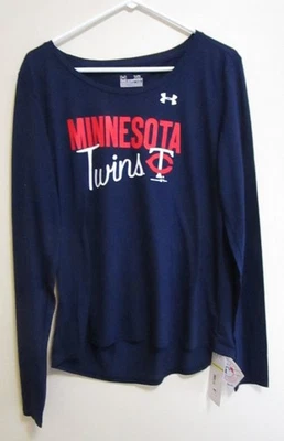 NUEVO CON ETIQUETAS Minnesota CAMISETA GEMELOS Heat Gear UNDER ARMOUR talla XL Foto 1 de 4