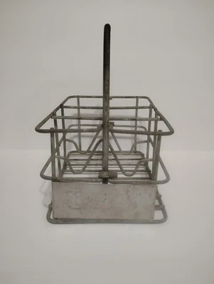 *РЕДКИЙ* Конец 30-х начало 40-х ОКЛАХОМА КОКА-КОЛА Перевозчик из Шести Упаковок с алюминиевой пластиной - Изображение 1 из 4