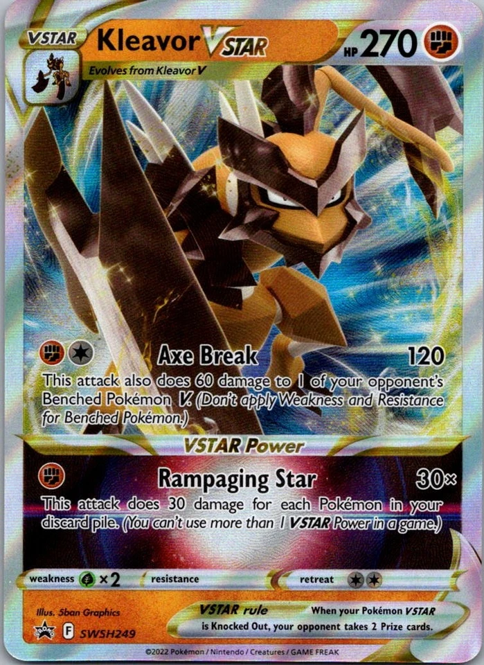 Kleavor VSTAR - Promo SWSH: Sword & Shield Promo Cards SWSH249 NM - Image 1 of 2