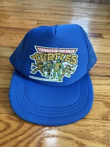 TMNT Hat Cap 1989 Vintage Youth Size Teenage Mutant Ninja Turtles - Picture 1 of 6