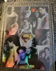 Lois & Clark SUPERMAN HOLO FOIL Card L&C 2 1995 Skybox Trading Card - Picture 1 of 2