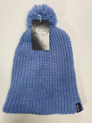 Gorro para mujer Hurley Lydia Pom - azul - OSFA Foto 1 de 2