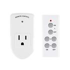 Wireless Remote Control Electrical Outlet Switch for Lights Fans Christmas Li...