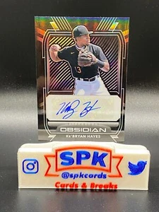 2021 Panini Chronicles OBSIDIAN KE'BRYAN HAYES AUTO PIRATES RC O-KH - Foto 1 di 1