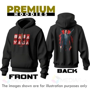 John Wick Inspired PREMIUM Hoodie BABA YAGA Black Hoodie - JW-A03a - Picture 1 of 4