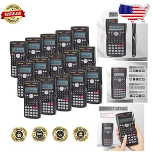 Professional Grade 10 Pack Engineering Scientific Calculators with Mute Design - Picture 1 of 8