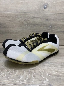 Zapatos de atletismo Brooks blancos dorados negros para hombre talla 11,5 M negros - Imagen 1 de 12