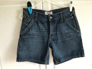 New Young Boys Levi Utility Shorts Size 8 Husky Relaxed Fit - Picture 1 of 7