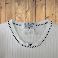 Chanel CHANEL BOUTIQUE Rare 90s 96P Vintage Chibi T shirt Knit From Japan