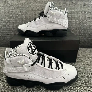 Nike Boys Air Jordan 6 Rings DJ6163-107 Basketball Shoes Sneakers Sz 4Y Wmn 5.5 - Picture 1 of 17