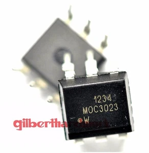 Componente de pasador recto 10* de acoplamiento fotoeléctrico Moc3023 salida de transistor Dip-6 - Imagen 1 de 1