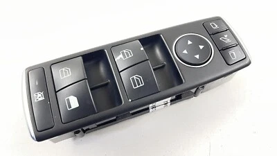 13-16 MERCEDES BENZ GL350 X166 ГЛАВНЫЙ ПЕРЕКЛЮЧАТЕЛЬ УПРАВЛЕНИЯ ОКНОМ 1669054400 OEM - Изображение 1 из 4