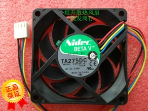 Nidec TA275DC C35598-35 DC12V 0.48A 7015 70mm 4-wire double ball fan 4pin - Picture 1 of 2