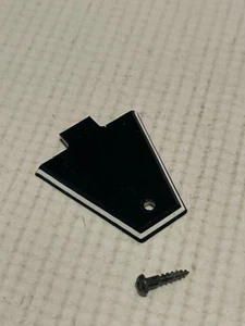 1980's Japan Charvel Jackson Import Model Series Factory Truss Rod Cover 3 Ply - Picture 1 of 3