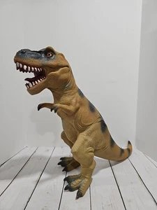 Toy Major Trading Co. 16" T-REX Dinosaur Giant Soft Rubber Figure 20" Long 2019 - Picture 1 of 15