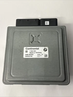 08-10 BMW 535Xi 335i 535i ECU ECM PCM Módulo de control del motor OEM 5WK93740 7604567 Foto 1 de 3