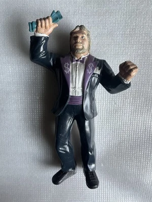 LJN Ted DiBiase MILLION Dollar Man WWF Wrestling Superstars Figure - Image 1 of 4