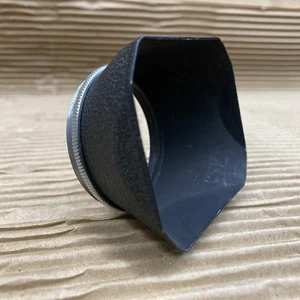 Carl Zeiss Jena Pancolar Biotar Pentacon Metal Lens Hood 49mm - Knurled Ring - Picture 1 of 8