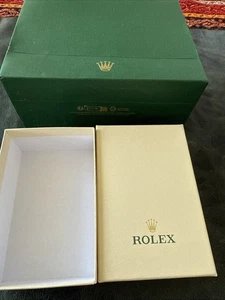 Rolex Travel Pouch Box Only And Shopping Bag Authentic - Picture 1 of 11