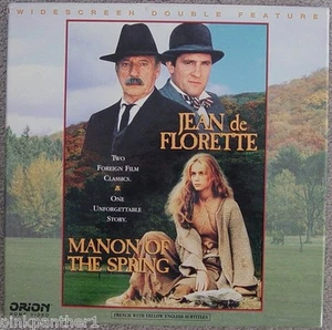 Jean de Florette & Manon of the Spring 2 Movies 3-Disc Box-Set French LASERDISC - Picture 1 of 7