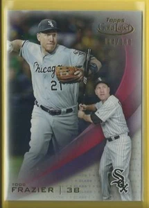 Todd Frazier 2016 Topps Gold Label Class 1 RED #'d / 100 White Sox New York Mets - Picture 1 of 2