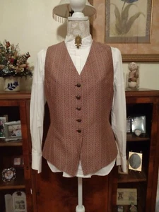 Ladies Civil War Reenactment Vest ~ Size 10P - Picture 1 of 3