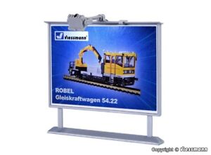 Viessmann 6336 - H0 Billboard With LED Lighting - New