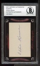 2017 Historic Autographs Scripts Auto Signed BAS Beckett (2) - Eddie Kenna