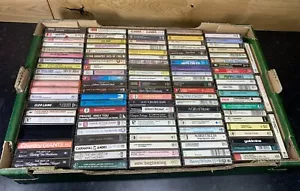 100 x Vintage Cassette Tapes Job Lot Collection Classic All Titles as pictured - Picture 1 of 7