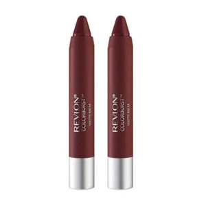 2x Revlon Colorburst Matte Lip Balm 2.7g 265 Fierce - Picture 1 of 4