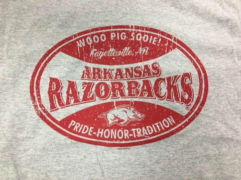 ARKANSAS RAZORBACKS OFFICIALLY LICENSED T-SHIRT Brand New S-XXL Cover