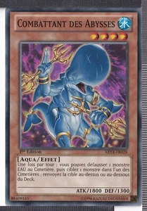 Combattant des Abysses 1ère Édition - ABYR-FR028 - Carte Yu-Gi-Oh Française - Picture 1 of 1