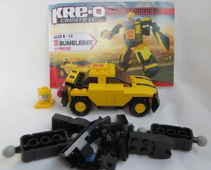 KRE-O 31144 Bumblebee Construction Set TransFormers Car Robot 2-in-1 Hasbro - Picture 1 of 10