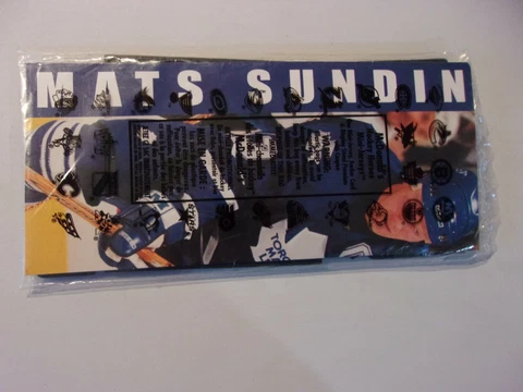 MATS SUNDIN #13 Mcdonalds 2003 Hockey Heroes NHL Mini Jersey Toronto Maple Leafs Cover