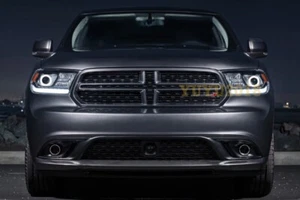 Dream color halo ring for Dodge Durango 14-18 Flow Chasing RGB DRL APP bluetooth - Picture 1 of 15
