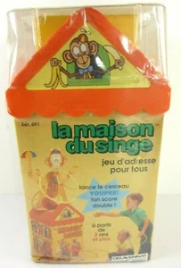 Jeu La Maison du Singe Monkey House Game Toy Island Delavennat 1990 Vintage Fr - Imagen 1 de 8
