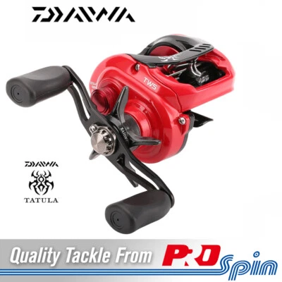 Daiwa Tatula Type-R Red Spider Baitcaster Reels - Choose 6.3:1 or 7.3:1 - image 1 of 4
