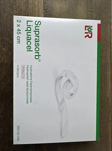 Suprasorb Liquacel Fasertamponade 2 X 45 Cm 4 Stk - Bild 1 von 2