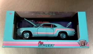 M2 MACHINES ( CHASE 1 OF 750 ) 1969 CHEVY CAMARO Z/28 PRO STREET 1/24 R121 - Picture 1 of 8