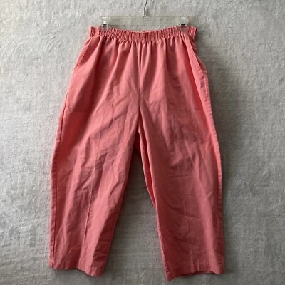 Calça social feminina Haband rosa petites 16 sólida reta elástica - Imagem 1 de 4