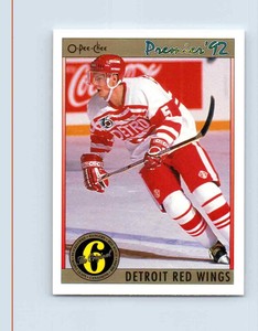 1991-92 O-Pee-Chee Premier Nicklas Lidstrom #163