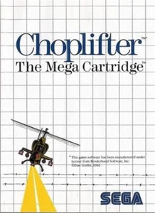 Choplifter - Sega Master System Action Adventure Shooter Video Game Boxed - Picture 1 of 1