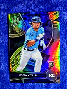 Bobby Witt Jr. 2022 Panini Spectra Silver Prizm Holo Rare SSP RC #42 Mint - Picture 1 of 10