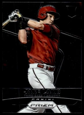 2015 Panini Prizm RC Jake Lamb Rookie Arizona Diamondbacks #181 R46 - Image 1 of 2