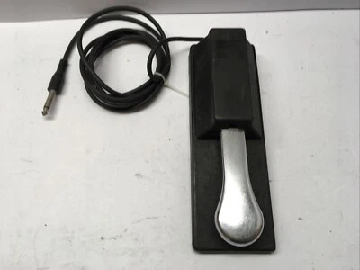 VFP-1-25 Single Piano-Style Sustain Pedal with Polarity Switch Made in Italy EUC - Image 1 of 4