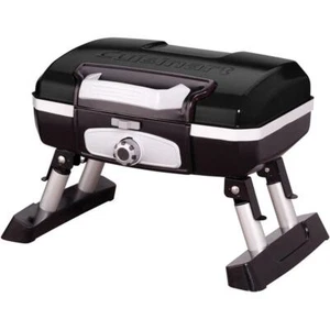Petit Gourmet 1-Burner Tabletop Portable Propane Gas Grill in Black - Picture 1 of 4