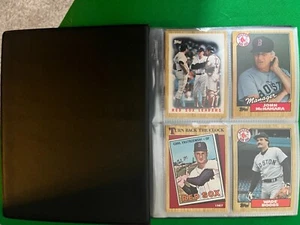 Boston Red Sox 1987 Topps Team Set with 40 card collector album. Complete set - Picture 1 of 11