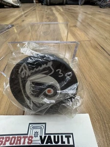 ilya bryzgalov singed autograph Flyers puck - Picture 1 of 3